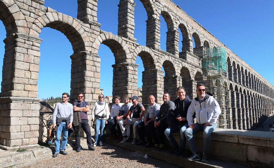 Foto della giornata mondiale dell'acqua a Segovia