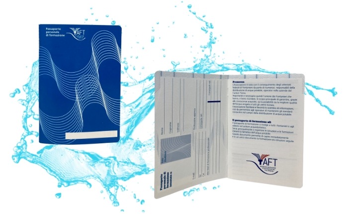 Foto del passaporto personale di formazione dell'Associazione Fontanieri Ticinesi