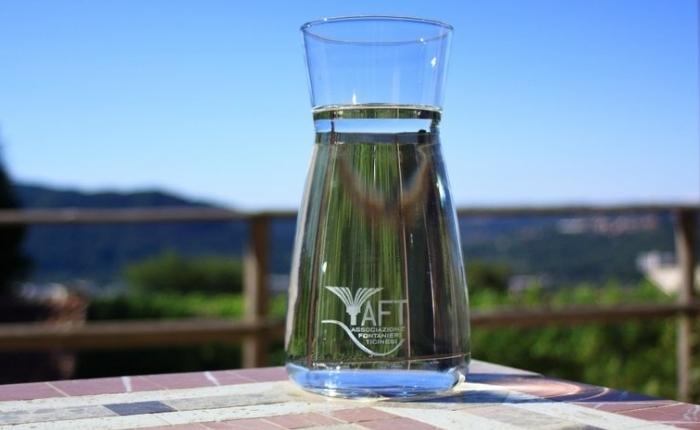 Foto della brocca per l'acqua logata AFT